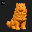 471-Chow_Chow_Rough_Pose_06.gif Chow Chow Rough Dog 3D Print Model Pose 06
