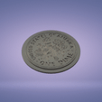 6.gif STL-Datei Wanddekorationsset Münzen von Amerika・3D-Druck-Idee zum Herunterladen, satis3d