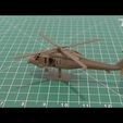 UH60_V2.mp4 Modèle d'impression 3D de l'hélicoptère militaire UH-60 Blackhawk