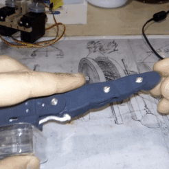 1st finger prototype.gif Fichier STL Prototype de doigt pour la main robotique "LAD".・Modèle pour imprimante 3D à télécharger, LAD_Robotics