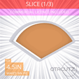 1-3_Of_Pie~4.5in.gif Slice (1∕3) of Pie Cookie Cutter 4.5in / 11.4cm