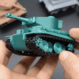 1.gif Archivo STL Tanque mini Tiger・Plan imprimible en 3D para descargar
