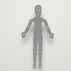 Xianten-effigy-gif.gif Archivo STL Muñeca articulada (no maldita).・Idea de impresión 3D para descargar, XiantenDesigns