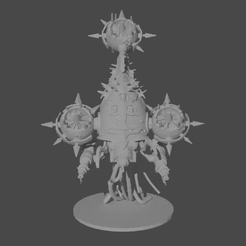 Bloat-Drone.gif Free STL file Disgusting resilient Drone of Nurgle・3D printing design to download, Sumbu