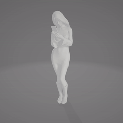gText.gif Archivo 3MF gratis Mujer enviando mensajes de texto・Modelo para descargar y imprimir en 3D