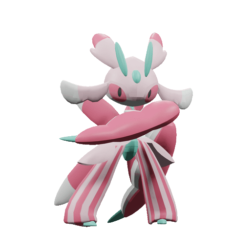 Pokémon - (754) Lurantis 3D model