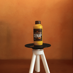 dddtisk_cz_prusament_spool_screw_stool.gif Free STL file Prusament Spool Screw Stool・3D printable model to download