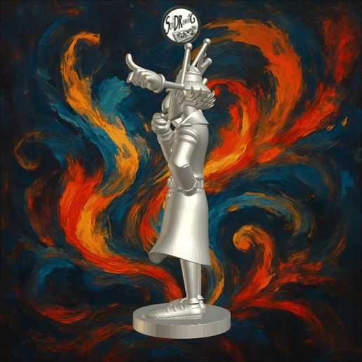 e46677c2a9899d6d750dc6f1cdacee04_merged_y.gif Figurine de détective avec bras mécaniques - SoliDRawinGs SG1790