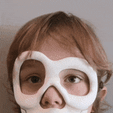 20221026_190357.gif Archivo STL Mascara de Calavera divertida para Halloween・Plan de impresión en 3D para descargar