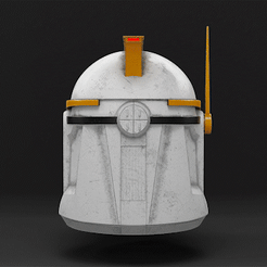 Comp_AdobeExpress.gif 3D file Phase 1 Clone Trooper Helmet - 3D Print Files・Design to download and 3D print