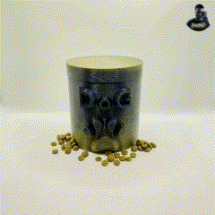 Unbenanntes-Video-–-Mit-Clipchamp-erstellt.gif Free STL file Dog Food Container - Puppy Box with lid・3D printable object to download