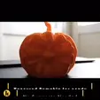 pumpkin-PLA.gif Grumpy Pumpkin Candy Dispenser