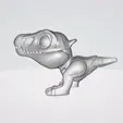 BABY-T-REX-CUTE.gif Dinosaurs Cute Baby T-Rex 3D Print Ready