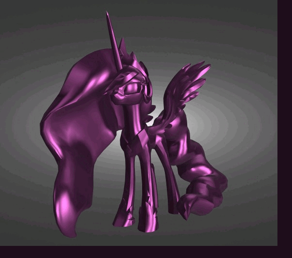 ezgif.com-gif-maker-4.gif STL-Datei Prinzessin Celestia Mein kleines Pony・3D-druckbares Design zum Herunterladen, simplellife