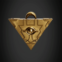 ezgif.com-video-to-gif-3.gif STL file Yu-Gi-Oh Millennium Puzzle Pendant for Cosplay・3D print object to download