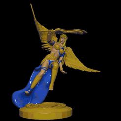 valkiria.gif 3D file FANTASY VALKYRIE・Design to download and 3D print, ALTRESDE