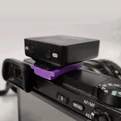 rode-mount2.gif STL file Rode camera mount orizzontal・Template to download and 3D print