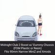 Boost.gif Midnight Club 2 Boost Body Shell with Dummy Chassis (Xmod and MiniZ)