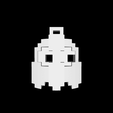 animpacmanghost2.gif Retro Pixelart Pac Man Ghost - Porte-clés et modèle indépendant