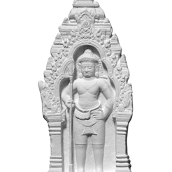 Untitled1-8.gif Télécharger fichier STL gratuit Plâtre moulé d'un gardien du temple de Lolei. • Design imprimable en 3D, ThreeDScans