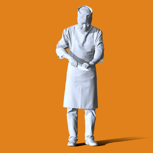 Miniature Pose People #127 3D model