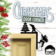 028a.gif 🎅 Christmas door corner (santa, decoration, decorative, home, wall decoration, winter) - by AM-MEDIA