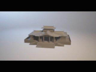 temple japonais.gif Download STL file Japanese Temple • 3D printable model, 3Dgraph