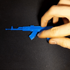 20230115_213121_AdobeExpress.gif Fichier 3D Petit tireur AK47・Design pour imprimante 3D à télécharger
