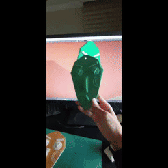 giphy.gif Бесплатный STL файл Маска африканского робота・3D-печатная модель для скачивания