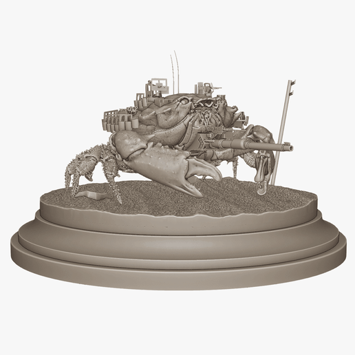 BIOTANK CRAB 3D model