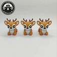 Flexi-Tiny-Deer,-G2.mp4 Flexi Tiny Deer, Gelenkige Zappelfigur, inklusive Schlüsselanhänger, inklusive 3mf