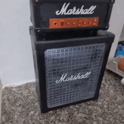 WhatsApp-Video-2022-05-13-at-7.13.15-PM.gif STL file Guitar amplifier // Guitar amplifier Marshall・3D print model to download, miferesgon