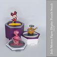 Staircase_Animation.gif Jada Mystery Figure Display Puzzles Stands - Disney 100, Minecraft, Marvel Series