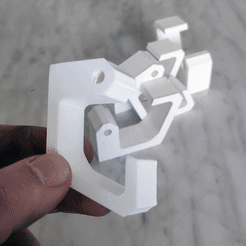 ezgif.com-gif-maker-2.gif STL file Knife stand for showcase・Model to download and 3D print