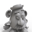 MrPotatoeHead_Pencil_Holder.65.gif Mr. Potato Head 3D Printable STL