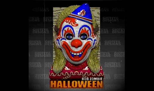 Halloween ROB ZOMBIE Young Michael Clown Mask