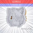 Gorou~PRIVATE_USE_CULTS3D_OTACUTZ.gif Gorou Cookie Cutter / GI