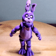 Comp-1_3.gif BONNIE FLEXY FIVE NIGHTS AT FREDDY'S / PRINT-IN-PLACE WITHOUT SUPPORT