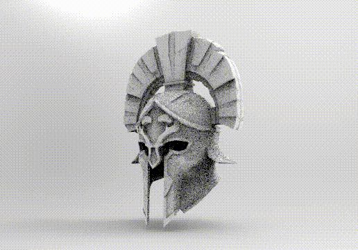 greek war helmet drawing