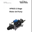 HPW25_Print_GIF.gif HPW25 2-Stage Water Jet Pump Water jet drive