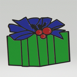 70-wall.gif Файл STL Рождественский декор - настенное искусство - 70・Дизайн для загрузки и 3D-печати