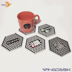 ezgif.com-gif-maker-5.gif Friends - Breaking Bad - Peaky Blinders - La Casa de Papel Coasters