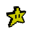 Star.gif Pixel Mario Keychains