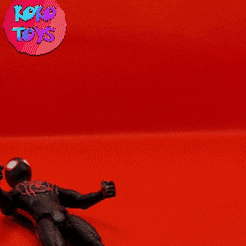 My-Video.gif STL file spiderman miles morales PRINT-IN-PLACE ARTICULATED 2 versions・3D print model to download