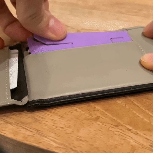 CREDIT CARD PHONE SUPPORT HOLDER 3D model