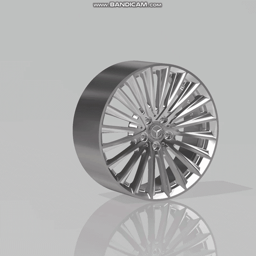 Mercedes w206 s206 wheels for scale model 1/18 1/24 etc.