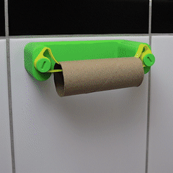 Cults.gif Файл 3D Quick Change Toilet Paper Holder 2022 UPDATE!・3D-печатная модель для загрузки, PattysLab