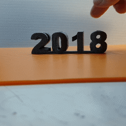 20181225_102218_1.gif Файл STL 2018 - 2019・3D-печать дизайна для загрузки
