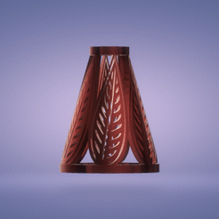 leaves.gif STL-Datei candle light decoration leaves herunterladen • Modell für 3D-Drucker, satis3d