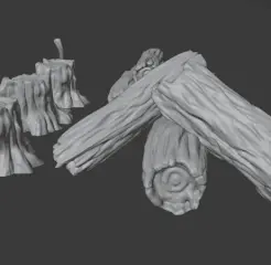 tree-Animated-Image-Small.gif STL file Tree trunks and logs・3D printable design to download, MauriceSanders3D